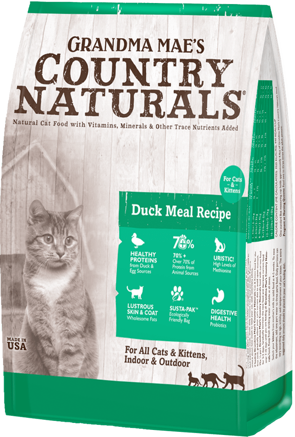 Grandma Mae's Duck Meal Recipe For Cats & Kittens